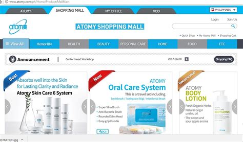 atomy philippines login id and password|Atomy Philippines .